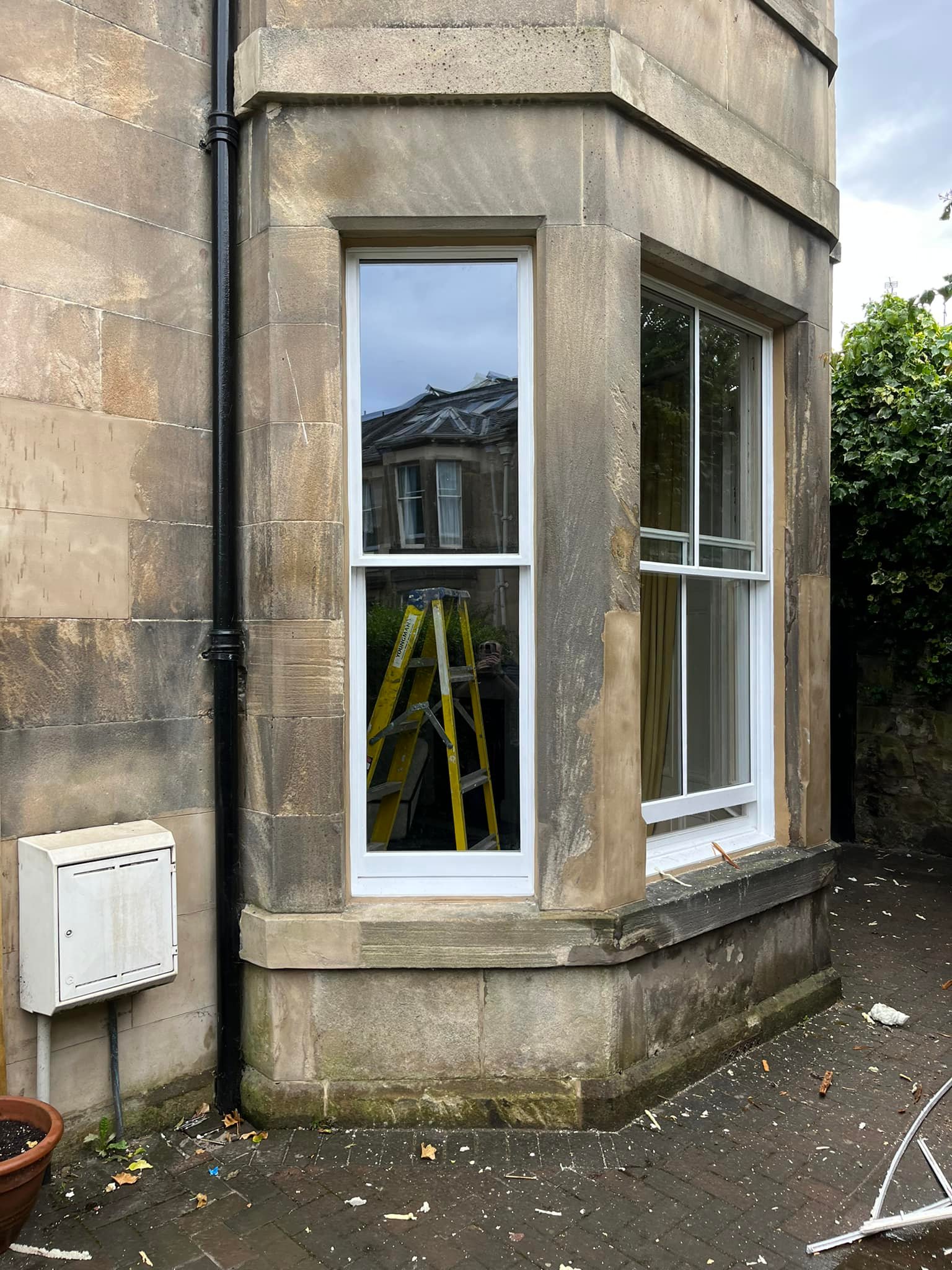 New installed Sash windows
